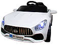Дитячий автомобіль кабріолет на акумуляторі білий Cabrio B3, фото 3