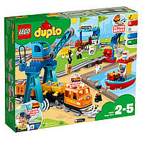 ЛЕГО ДУПЛО LEGO Duplо Cargo Train Грузовой поезд [10875] (105 деталей) BricksLife