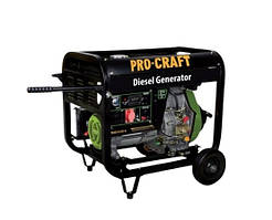 Генератор дизельний Procraft DP80/3 2.2/2.5 кВт - 220В 7/7.5 кВт - 380В