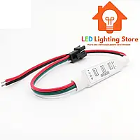 SPI smart контролер SP002E, 5-24V, 3 кнопки, до 1024 пікселів, WS2811, WS2812, WS2813, 1804, 6803, 1903