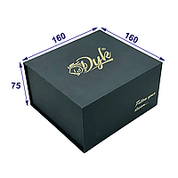 Коробка для подарка, квадратная, 160х160х75 мм