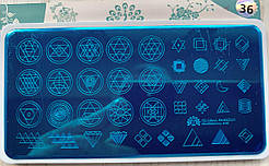 Диск для стемпінгу Global Fashion #-36