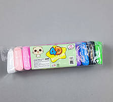 Тісто для ліплення Пластилін 107 818 12 кольорів, в кульку