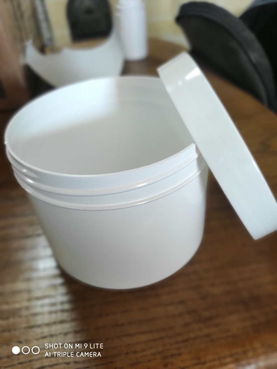 Банка 500 мл.пластикова для косметики, тара для крему 500 мл., цена 35 ...