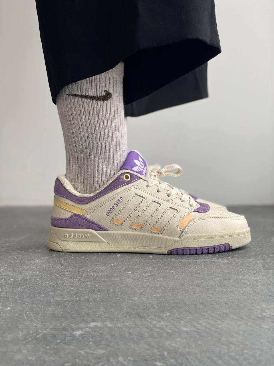 Кроссівки для дівчат Adidas Drop Step весна осінь. Кросси жіночі Адідас Дроп Степ на кожен день.