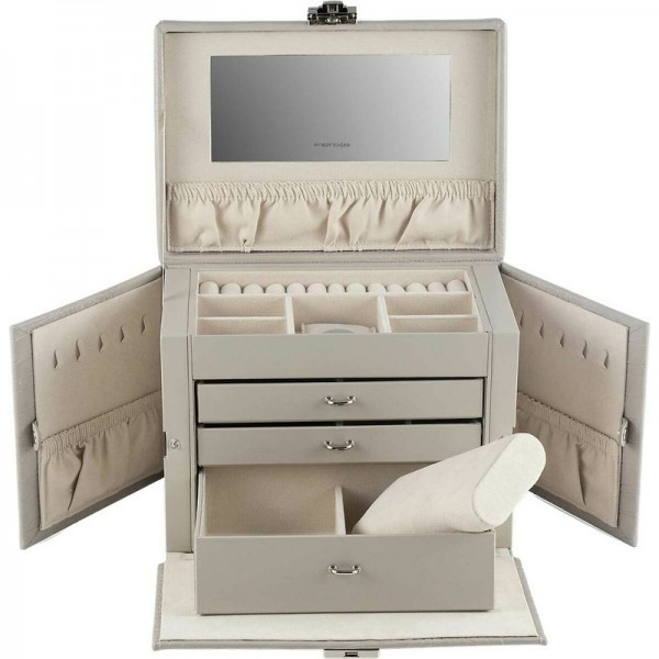 Скринька для зберігання коштовностей і годинників "Jolie" шкіряна від німецького бренду Friedrich Lederwaren, фото 1