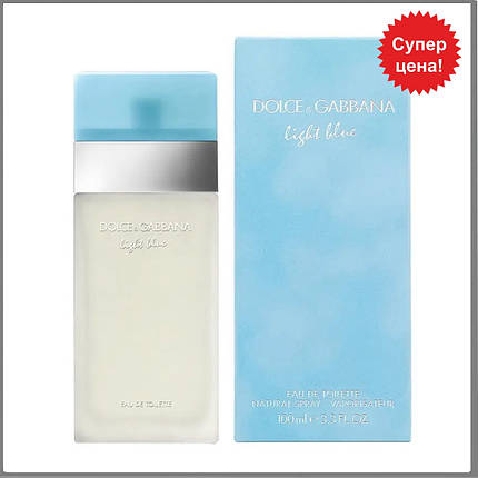 Dolce&Gabbana Light Blue туалетна вода 100 ml. (Дільче Габбана Лайт Блу), фото 1