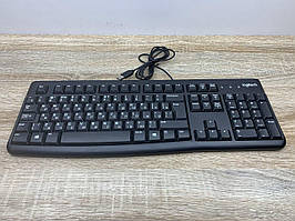 Клавіатура провідна USB Logitech K120 (920-002643) чорна оригінал бу#