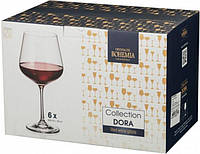 Набор бокалов для красного вина Bohemia Dora 580мл