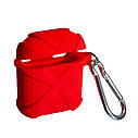 Чехол Color AirPods 1 / 2,  Red, фото 2