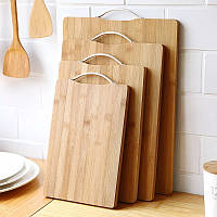 Дошка кухонна обробна бамбукова 24х34 см
