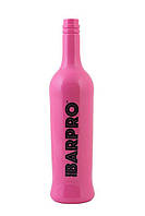 Бутылка для флейринга тренировочная с надписями | высота: 300мм Empire Розовый
