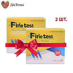 Тест-смужки Finetest premium 50 2 пачки