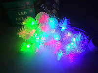 Світлодіодна новорічна гірлянда ялинки | (LED) 40 лампочок