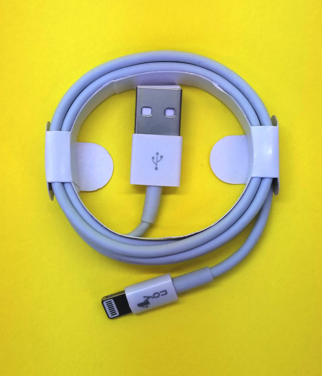 Кабель Usb Lightning 4you High Quality White 1M (5 ic, iron shell)