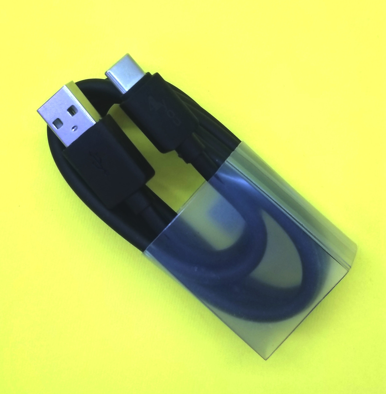 Кабель Usb Type-C 4you Original Quality (2.4A, чорний), фото 1