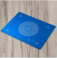 Силіконовий килимок для замісу тіста на кухонний стіл 80*60см | SNS