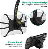 Тримач для телефону на кермо велосипеда BM-46, силіконовий, помаранчевий, фото 4