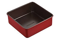 Форма для выпечки Ardesto Golden Brown квадр. 21.9*7.9 см. коричневый.красный. углеродистая сталь