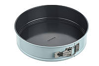 Форма для выпечки Ardesto Tasty baking круглая 24 см разъемная, серый,голубой, углеродистая сталь