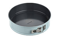 Форма для выпечки Ardesto Tasty baking круглая 26 см разъемная. серый.голубой. углеродистая сталь