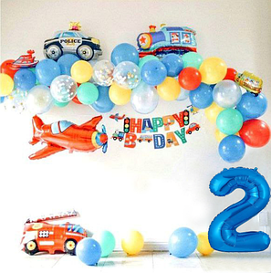 Фотозона з кульок Транспортна розв'язка