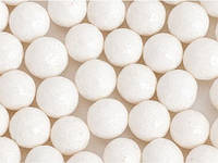 Шарики сахарные (кондитерские) глянцевые белые 10мм | стик-пакет 9шт