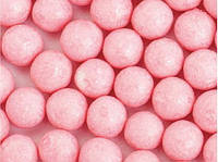 Сахарные шары для торта глянцевые розовые 10мм | стик-пакет 9шт