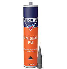 Герметик шовний поліуретановий Solid Uniseal PU, 310 мл Чорний