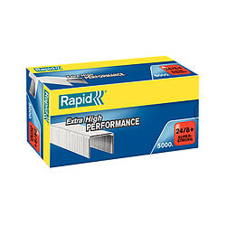 Скоби RAPID 24/8+ 5М G SuperStrong, арт. 24860100 в уп.5000шт