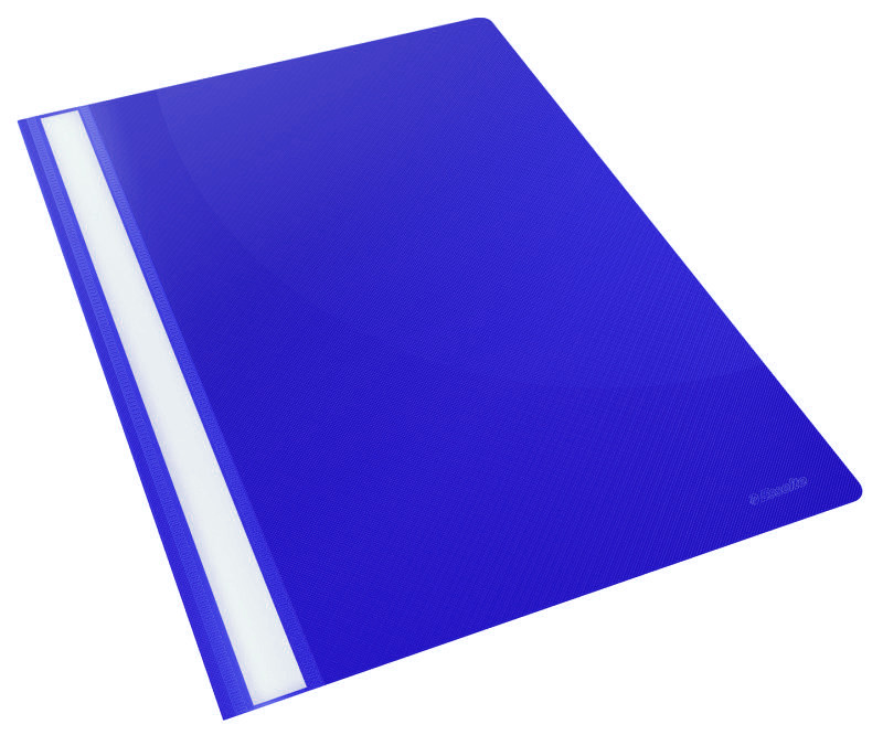 Швидкозшивач пластиковий Esselte VIVIDA А4, колір "синій" в уп. по 25 шт арт. 15386