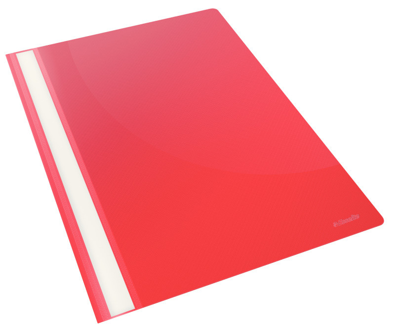 Швидкозшивач пластиковий Esselte VIVIDA А4, колір "червоний" в уп. по 25 шт арт. 15385
