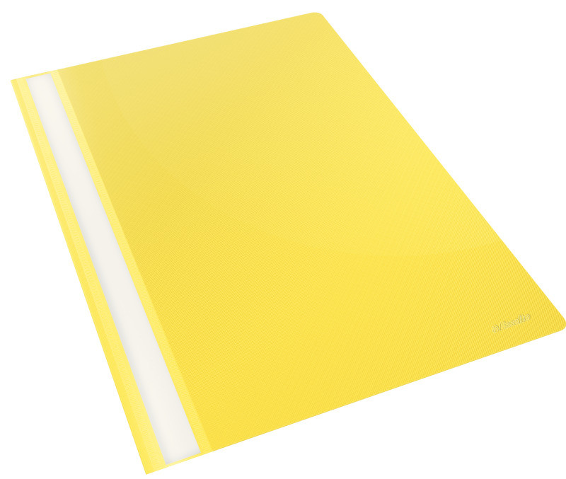 Швидкозшивач пластиковий Esselte VIVIDA А4, колір "жовтий" в уп. по 25 шт арт. 15383