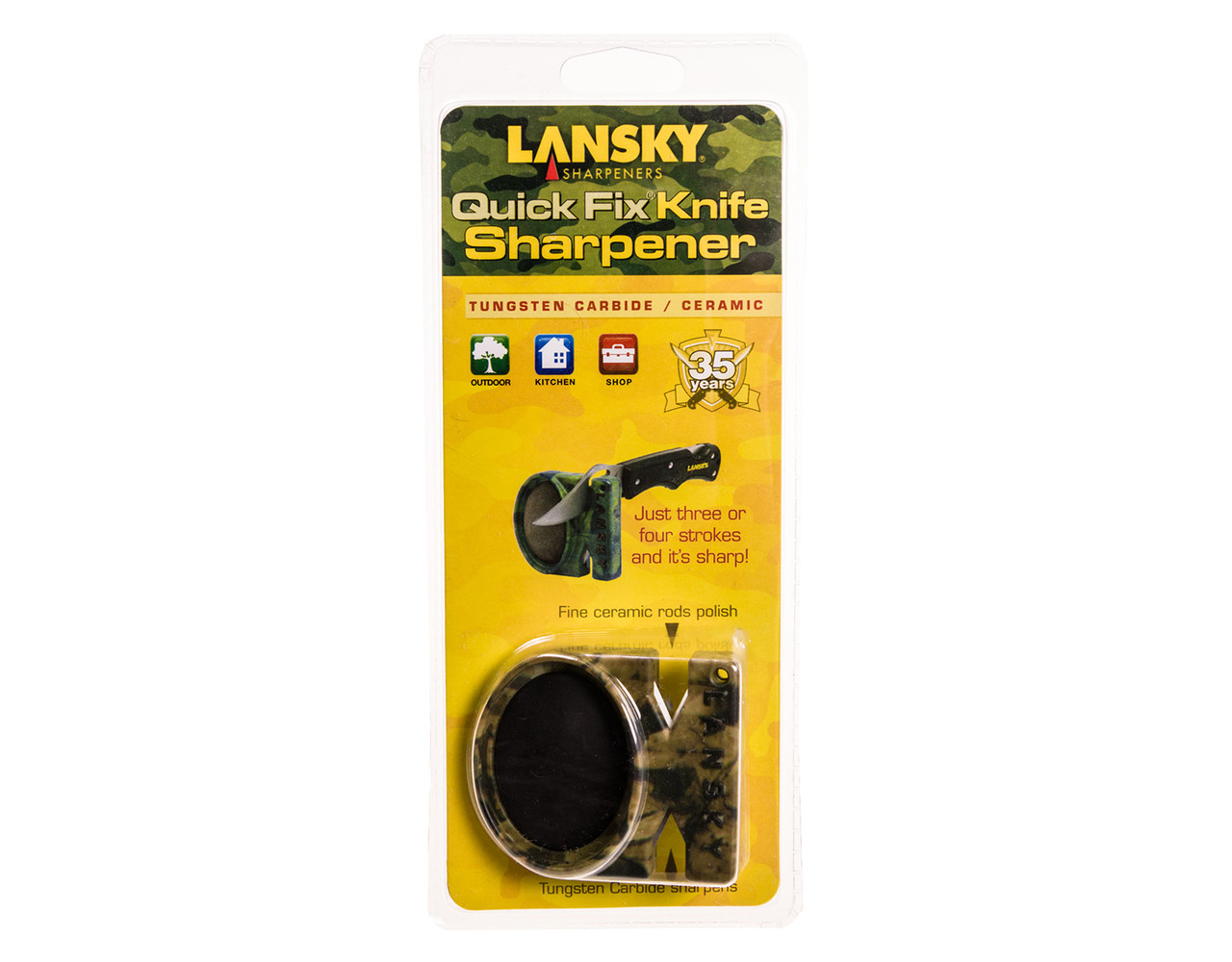 Точилка карманная для заточки ножей Lansky Quick Fix Camo LCSTC-CG - фото 2 - id-p1778503681
