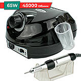 Фрезер для манікюру Nail Master ZS 601 65 Вт 45000об манікюрний фрейзер із гарантією машинка для нігтів +щіточка, фото 2
