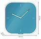Настінний годинник зі скляним циферблатом Leitz Cosy, синій, фото 2