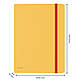 Папка на резинці Leitz Cosy, A4 PP на 150 арк., з конвертом, жовта, арт. 4619-00-19, фото 2