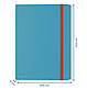 Папка на резинці Leitz Cosy, A4 PP на 150 арк., з конвертом, синя, арт. 4619-00-61, фото 2