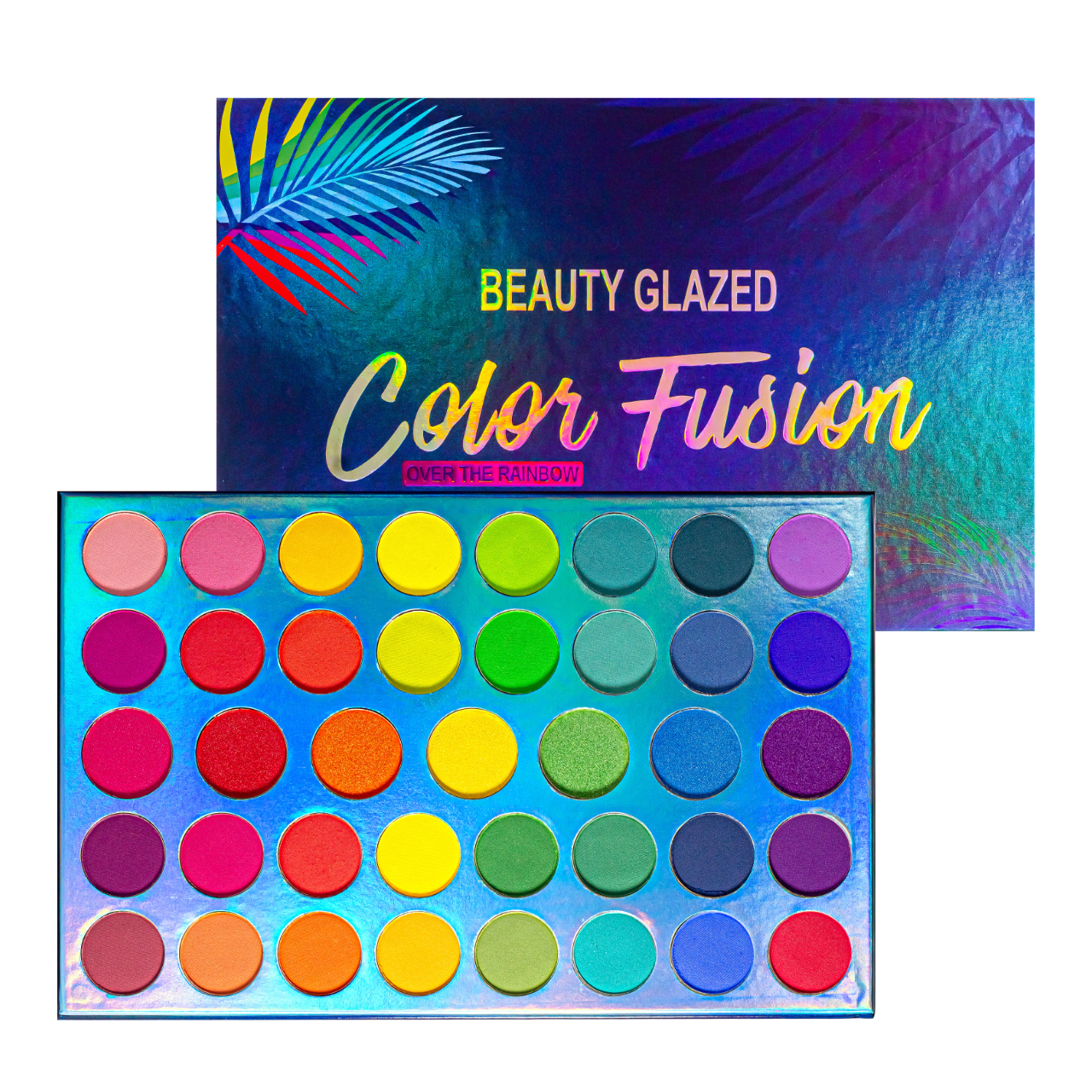 Тіні для повік 39 відтінків Beauty Glazed Color Fusion, фото 1