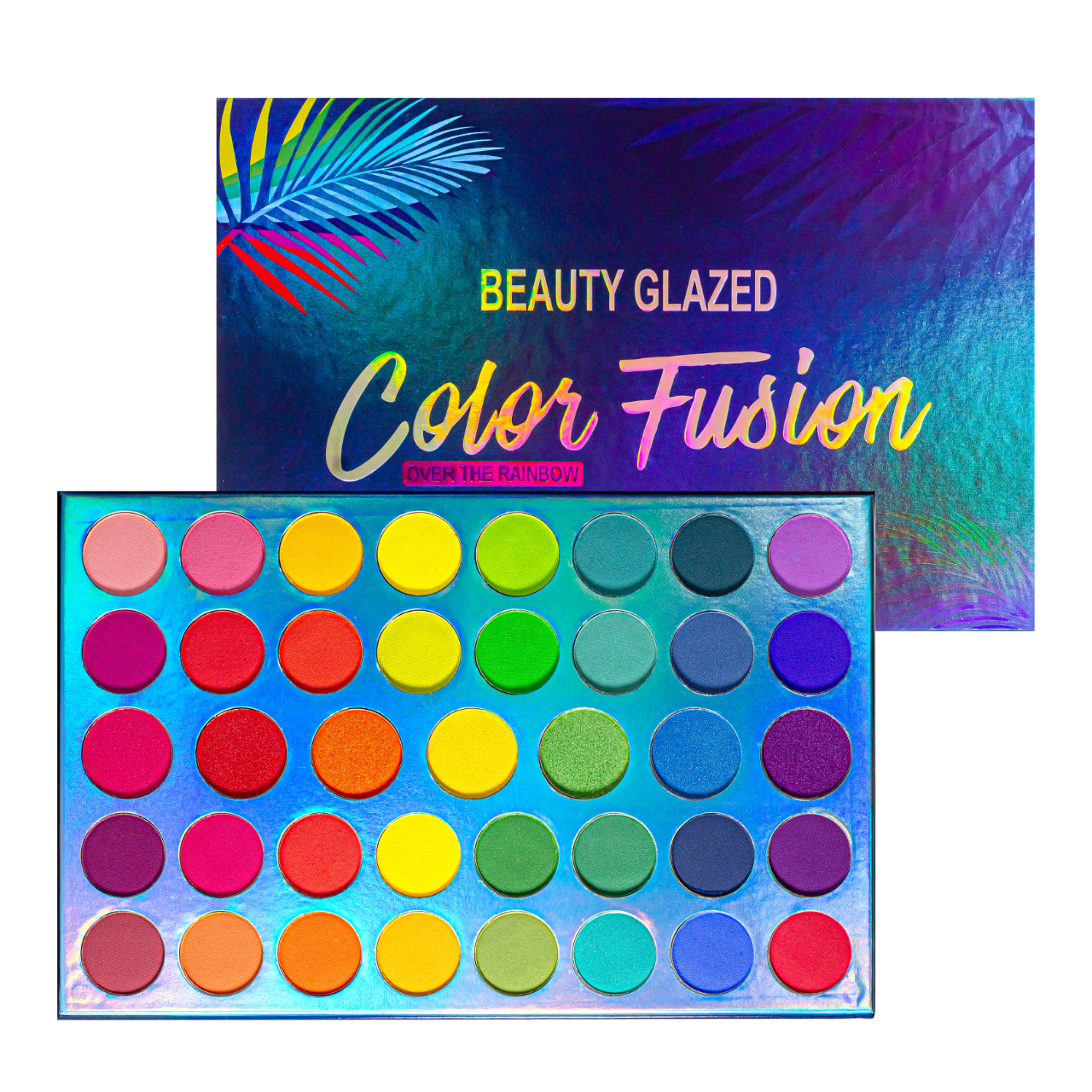 Тіні для повік 39 відтінків Beauty Glazed Color Fusion