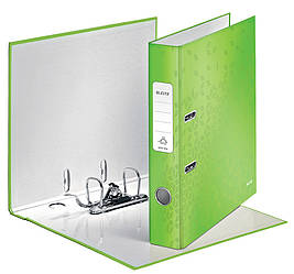 Папка-реєстратор Leitz Wow 180° А4 50мм. Зелена