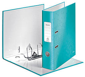 Папка-реєстратор Leitz Wow 180° А4 80мм. Бірюзова