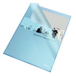 Папка-куток Esselte Standard A4 PP 115мкм 25шт. колір "синій", арт. 60834