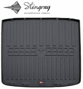 Килимок 3D в багажник Stingray на Volkswagen Golf IV universal (1997-2003) (lower trunk)