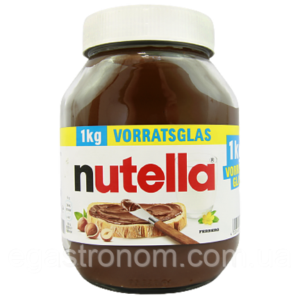 Шоколадна паста Нутелла Nutella 1000g 6шт/ящ (Код: 00-00002976)