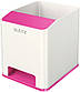 Пластикова підставка для ручок Leitz WOW квадратна, рожевий металік, арт.5363-10-23, фото 2
