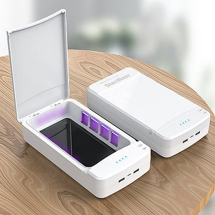 Ультрафіолетовий стерилізатор JJT-891 UV Disinfection Box для інструментів, білий із кнопками, фото 3