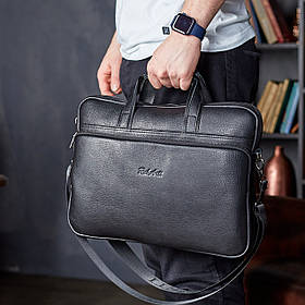 Чоловіча шкіряна сумка портфель для ноутбука і документів TD-2205