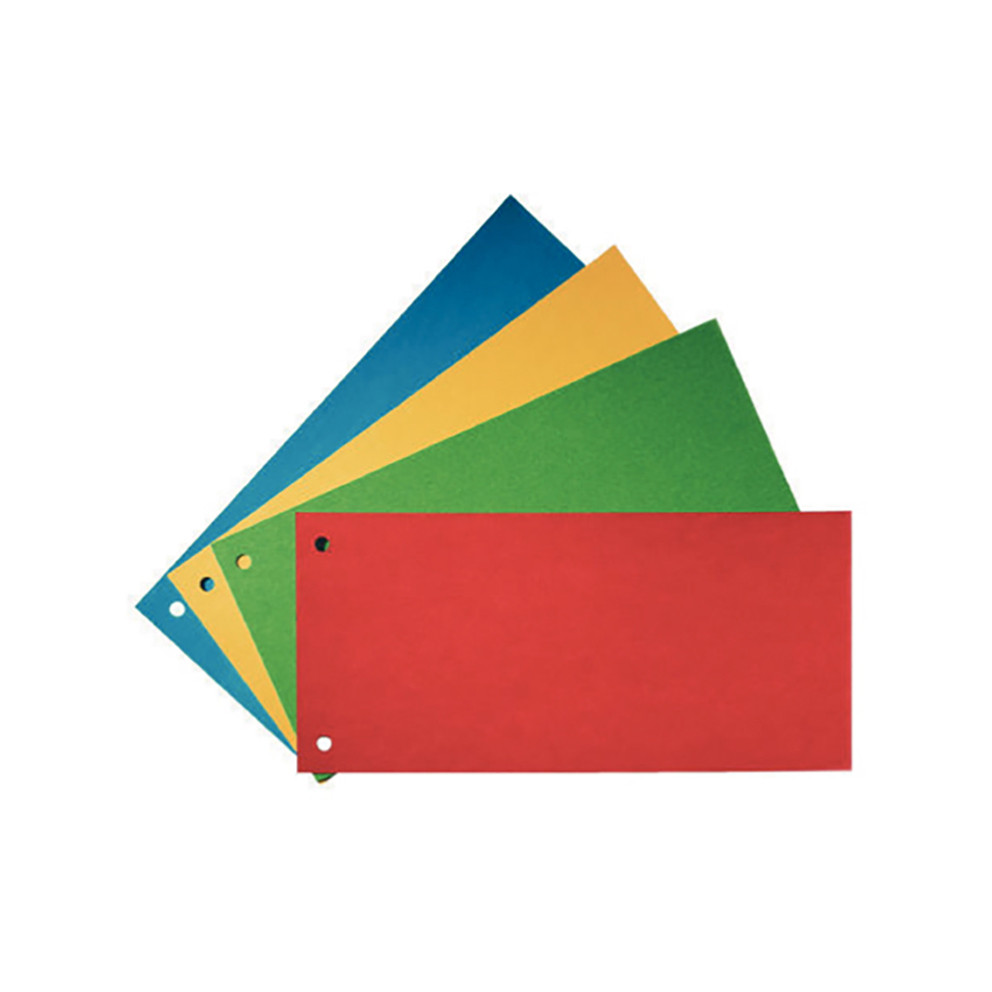 Розділювачі сторінок-закладки картонні Esselte червоні, 100 штук.арт.624446
