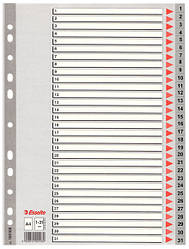 Роздільники для паперу Esselte 1-31 з поліпропілену